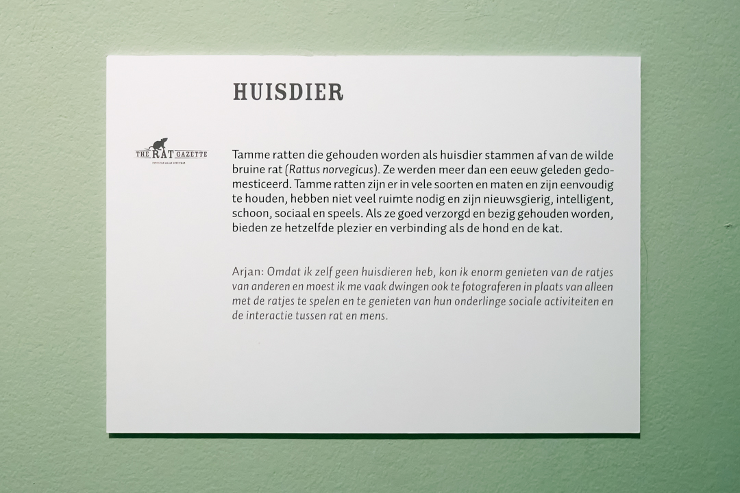 Tentoonstellingsbord huisdier
