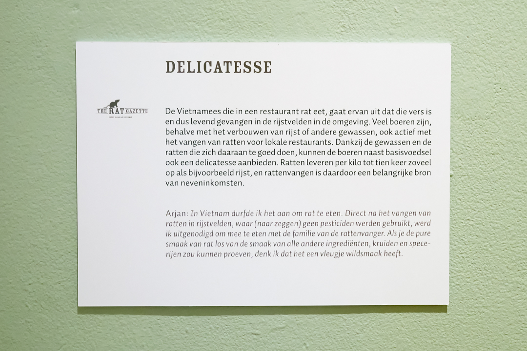 Tentoonstellingsbord delicatesse